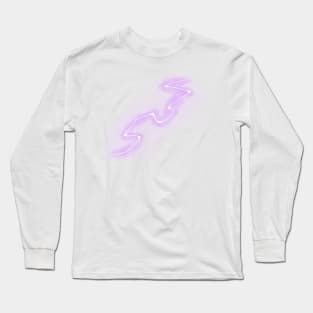 Pink Lighting Long Sleeve T-Shirt